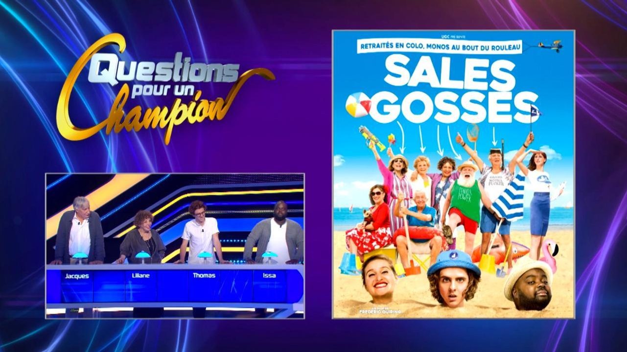 Sales gosses : l'équipe du film joue à Question pour un champion et c'est très drôle ! (VIDEO)