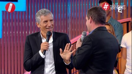 Nagui se moque d'un candidat qui n'assume pas de connaitre par coeur une chanson un peu honteuse