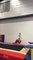 Gymnast Crashes Into Wall After Losing Balance While Performing Flips