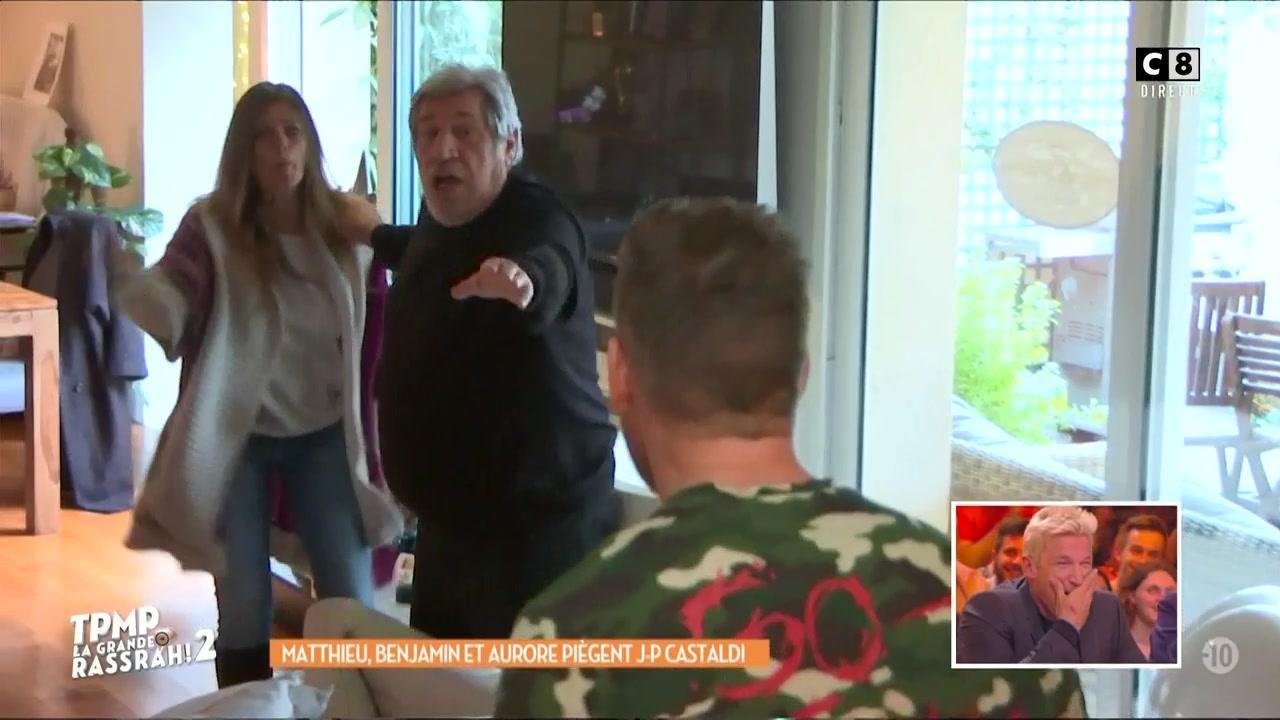 Cris, coups... Jean-Pierre Castaldi piégé par Benjamin et sa femme Aurore, magistrale