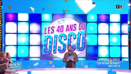 Cyril Hanouna descend en flèche "les 40 ans du Disco" diffusés sur C8 !