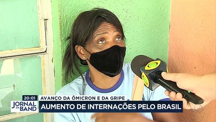 Com o avanço da ômicron e da gripe, as internações por problemas respiratórios voltaram a crescer no Brasil.