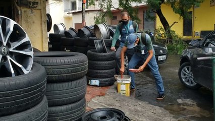 Agentes de endemias visitam bairro Joaquim Távora, em Fortaleza