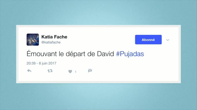 Sur Twitter, les internautes disent au revoir à David Pujadas