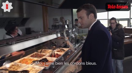 Quand Emmanuel Macron est déçu parce qu'il est privé de cordons bleus...