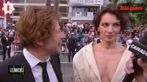 Cannes 2017 : au micro de Laurent Weil, Jeanne Balibar semble étourdie