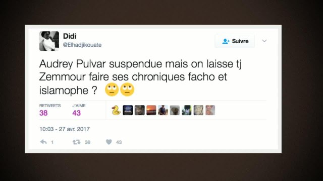 La suspension d'Audrey Pulvar divise la France... La preuve par Twitter !