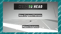 New England Patriots at Miami Dolphins: Moneyline