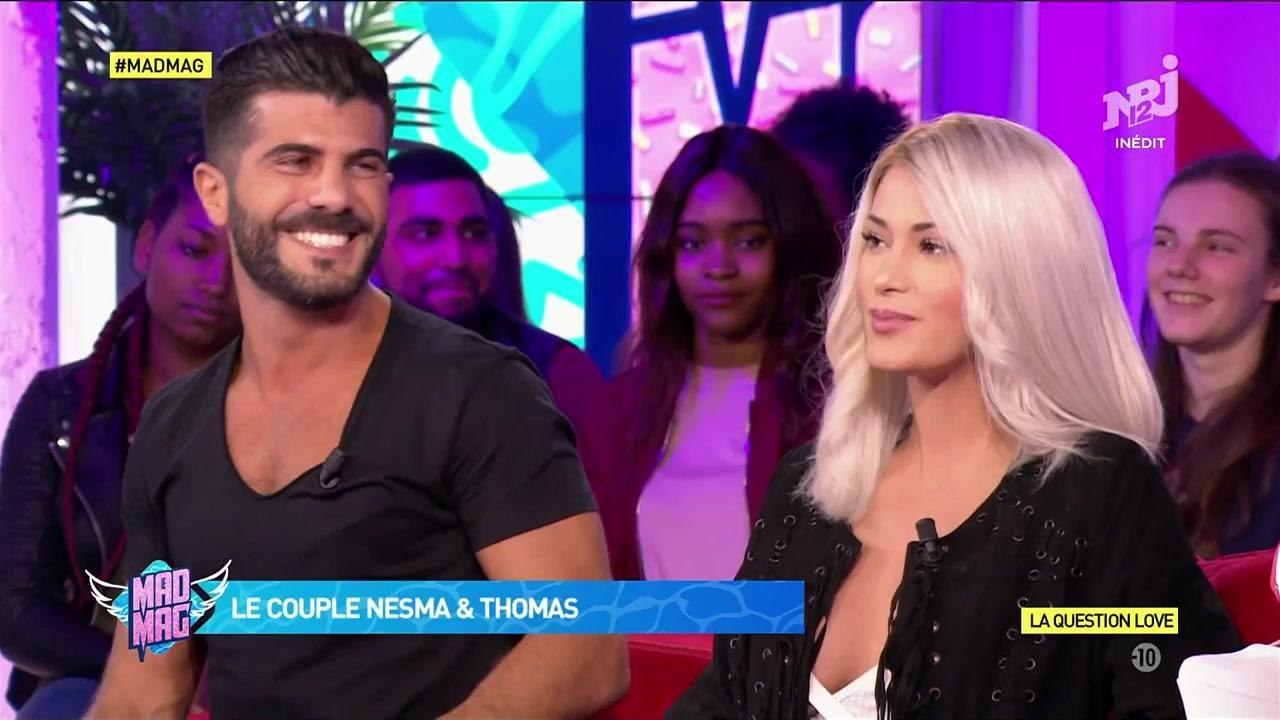 Nesma et Thomas (Les Anges) annoncent dans le Mad Mag qu'ils ne sont plus ensemble