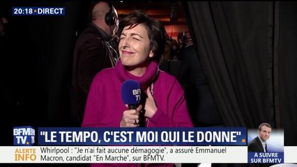 Le petit geste complice de Ruth Elkrief à Emmanuel Macron qui a surpris les internautes