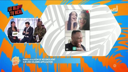 Ayem et Nabilla réconciliées ? Ayem invite la star de télé-réalité sur le plateau du Mad Mag...