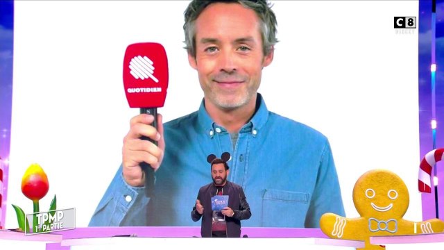 TPMP : Agacé par un tweet de Quotidien, Cyril Hanouna se paye Yann Barthès