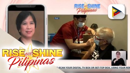 Mga senior citizen, babakunahan ngayong araw