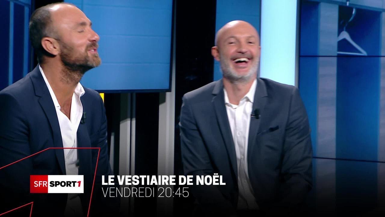 Le "Grand Vestiaire de Noël" sur SFR Sport vendredi 23 décembre, 3 heures d'émission spéciale !