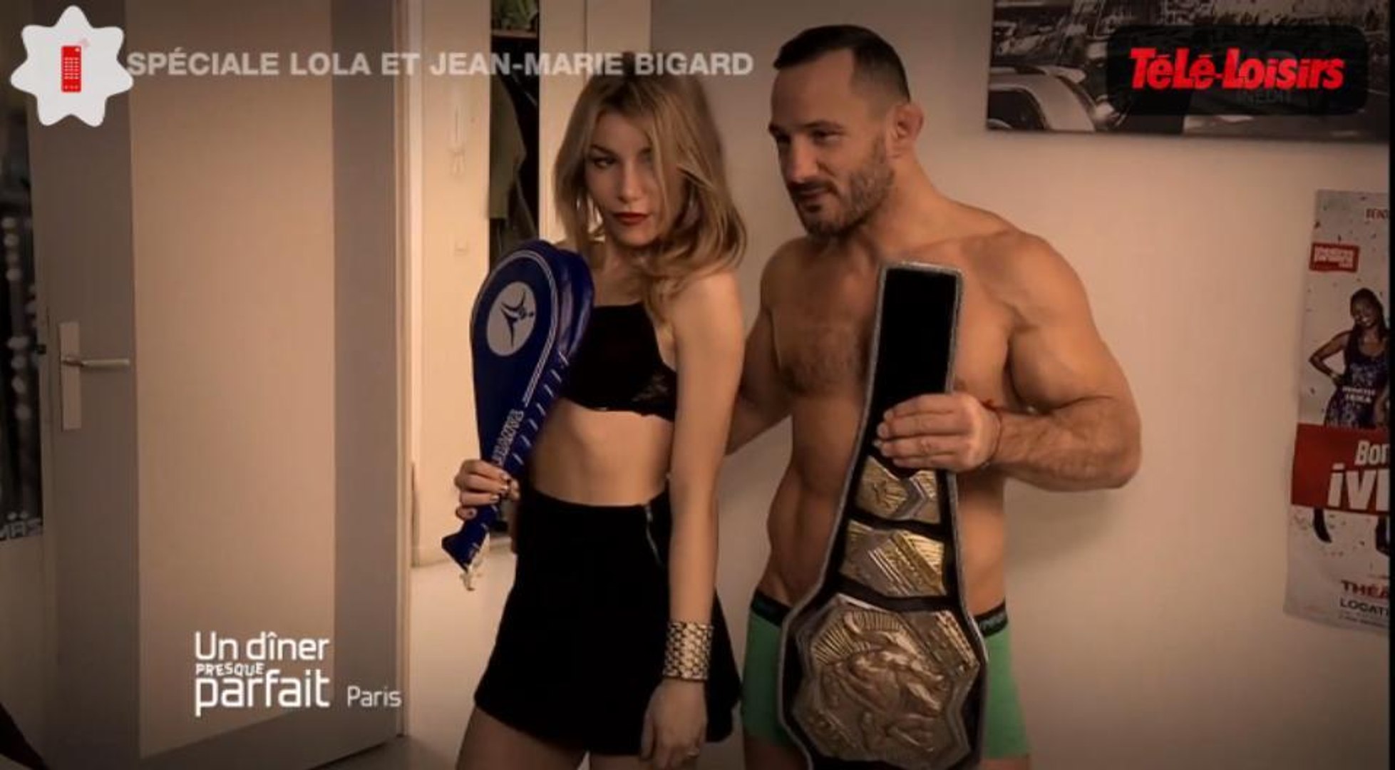 Lola Marois, compagne de Jean-Marie Bigard, pose en sous-vêtements avec  Sylvain Potard - Vidéo Dailymotion