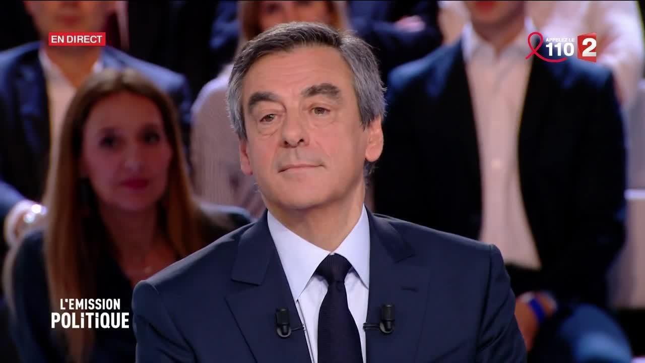 David Pujadas obligé d'intervenir lors du débat très tendu entre François Fillon et Christine Angot