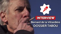 Bernard de la Villardière fume un joint dans Dossier Tabou (M6)