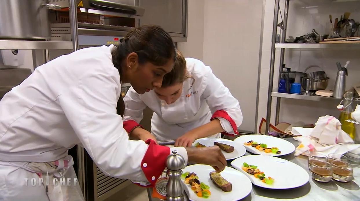 Exclu. Top Chef : grosse pression en cuisine pour Giacinta (VIDEO)