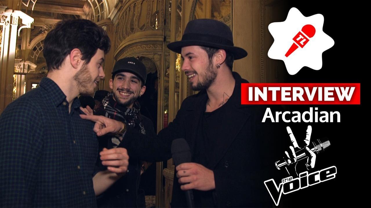 The Voice : Arcadian se confie sur M Pokora et chante pour nous, leur nouveau single !