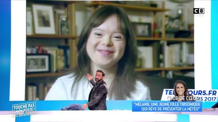 Cyril Hanouna invite la jeune handicapée Mélanie à venir dans TPMP
