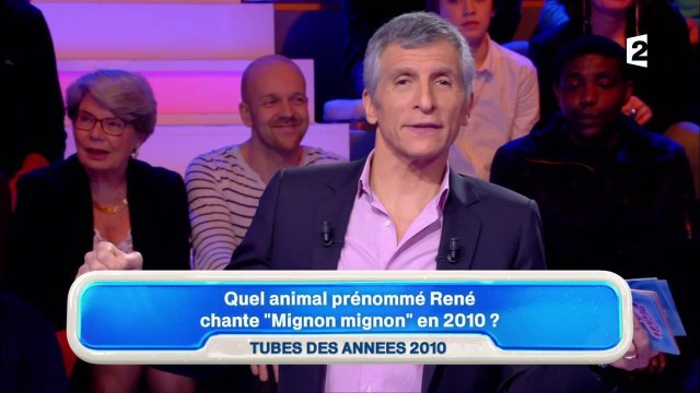 Nagui tacle sévèrement René la Taupe... (oui, oui, vraiment !)