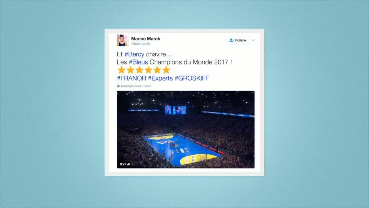 Mondial de handball : Twitter salue la victoire des Experts