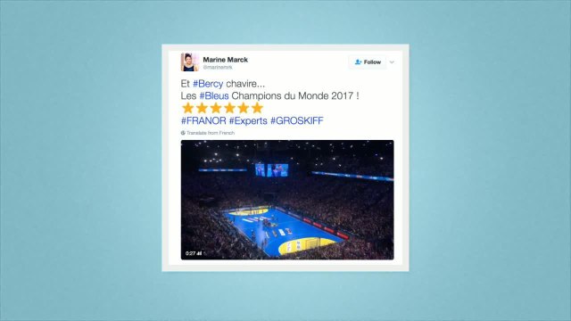 Mondial de handball : Twitter salue la victoire des Experts
