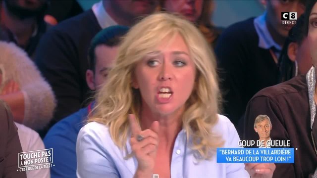 TPMP : Enora Malagré, ivre de colère , tacle violemment Bernard de la Villardière