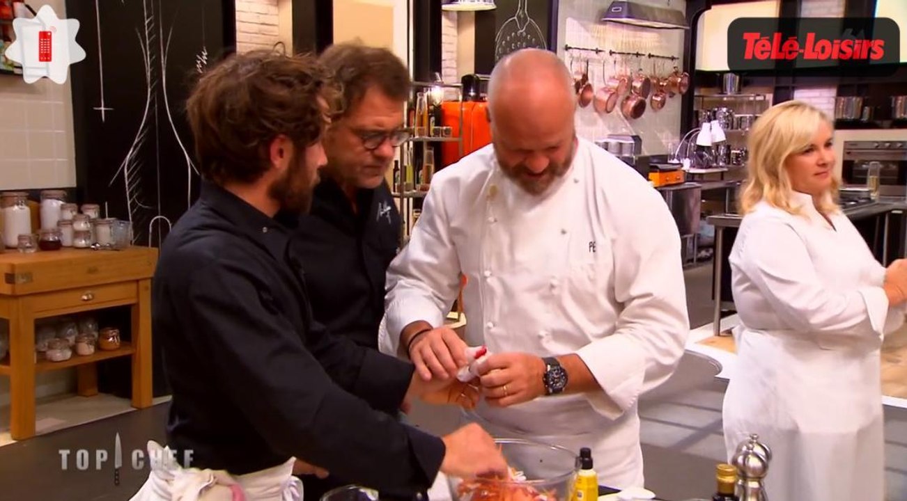 Un candidat a le doigt en sang dans Top Chef