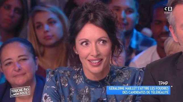 Géraldine Maillet maintient les propos qu'elle a tenus sur les candidates de télé-réalité dans TPMP