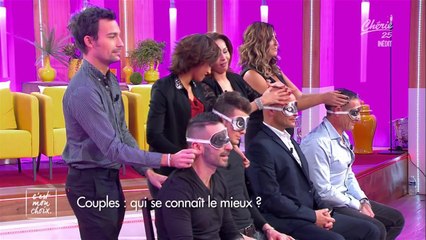 Bertrand Chameroy masse sensuellement un invité de C'est mon choix !
