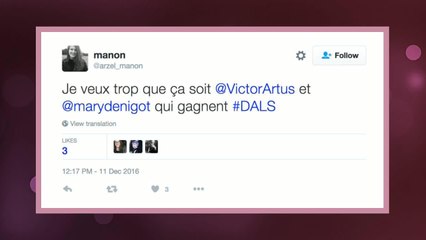 Dans DALS, Artus impressionne les internautes