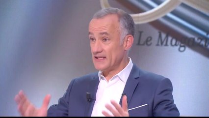 Gilles Bouleau, plombé par les "mauvaises nouvelles" qu'il doit annoncer au JT