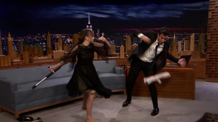 Rogue One : Felicity Jones fait du Kung Fu sur le plateau de Jimmy Fallon !