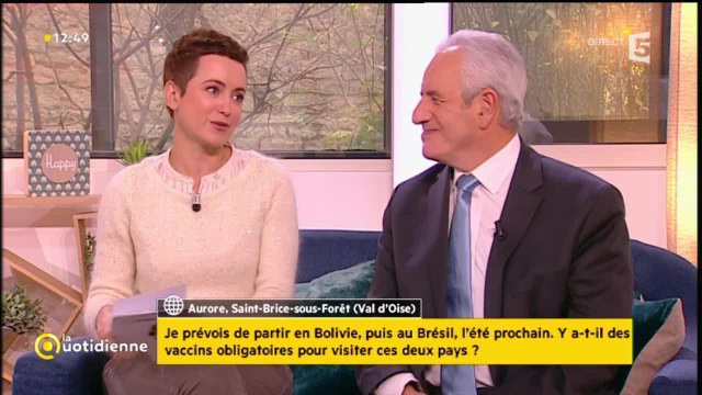 La bonne nouvelle du jour est dans la Quotidienne de France 5 !