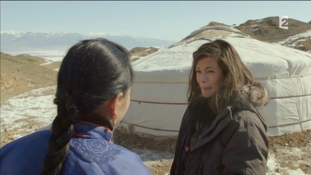 Mélanie Doutey en pleurs dans Rendez-vous en terre inconnue