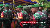 KSAD Dudung beri Pesan untuk Prajurit TNI di Perbatasan RI-Malaysia, Apa Katanya?