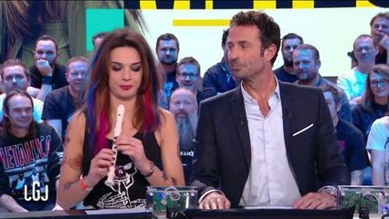 La météo gênante d'Ornella Fleury face à Metallica