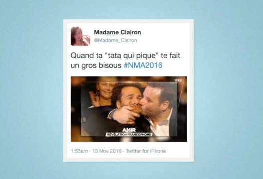 Les Twittos se lâchent sur les NRJ Music Awards et c'est très drôle (revue de tweets)