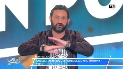 Cyril Hanouna s'énerve : "ici on n'est pas sur TF1 ! "