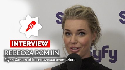 Rebecca Romijn parle de son personnage "badass" de Flynn Carson et les nouveaux aventuriers