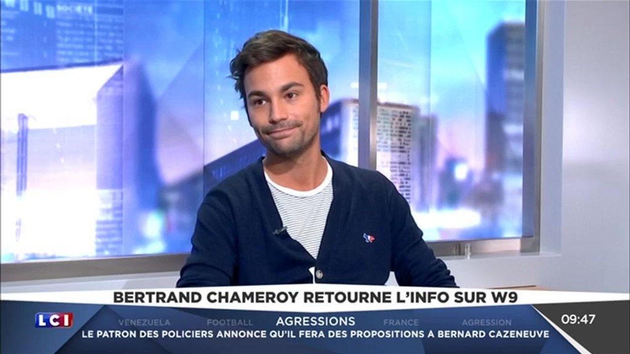 Bertrand Chameroy : "Je trouve assez triste ce qui se passe sur iTélé" (Zapping)