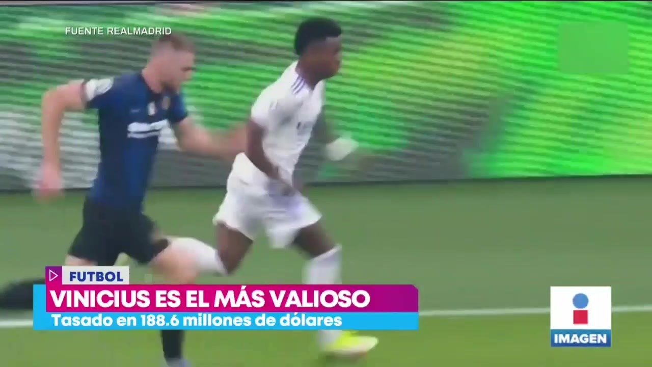 Vinicius Jr es el más valioso del mundo