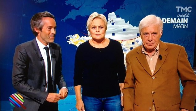 Guy Bedos présente la météo de Quotidien, et les Twittos adorent !