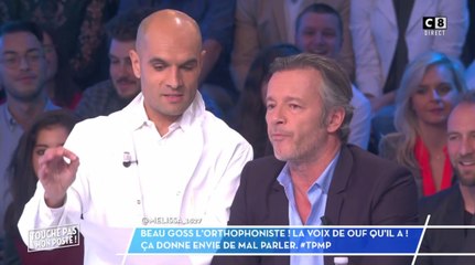 Jean-Michel Maire prend un cours d'orthophonie dans Touche pas à mon poste