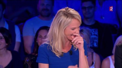 Premier fou rire de Vanessa Burgraff dans On n'est pas couché