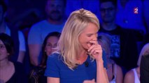 Premier fou rire de Vanessa Burgraff dans On n'est pas couché