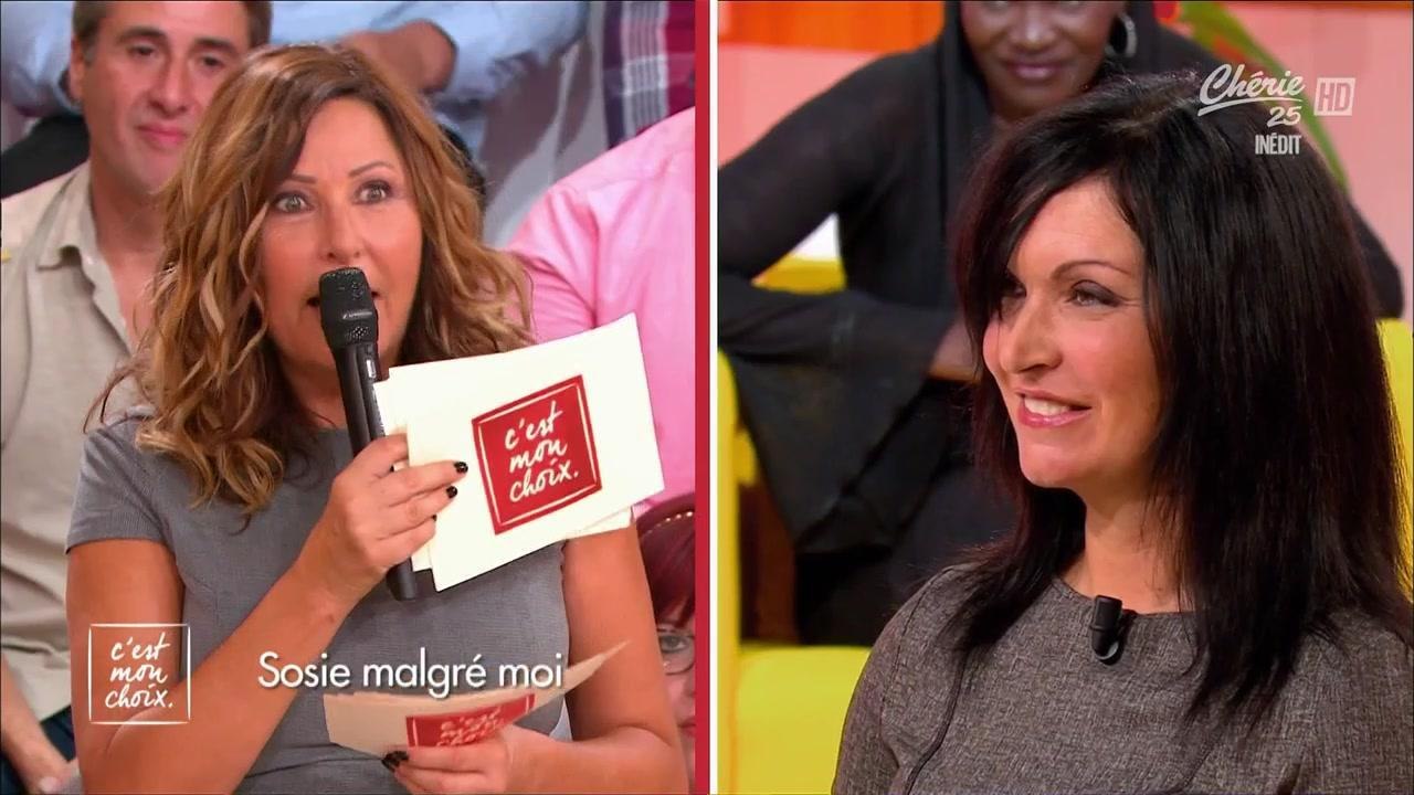 Quand Evelyne Thomas rencontre son sosie...Julie de L'amour est dans le pré !