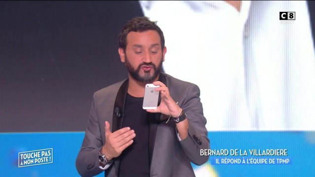 Cyril Hanouna lit en direct le message de Bernard De La Villardière qui critique Enora Malagré
