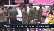 Jokowi Beri Bantuan Ratusan UMKM di Grobogan